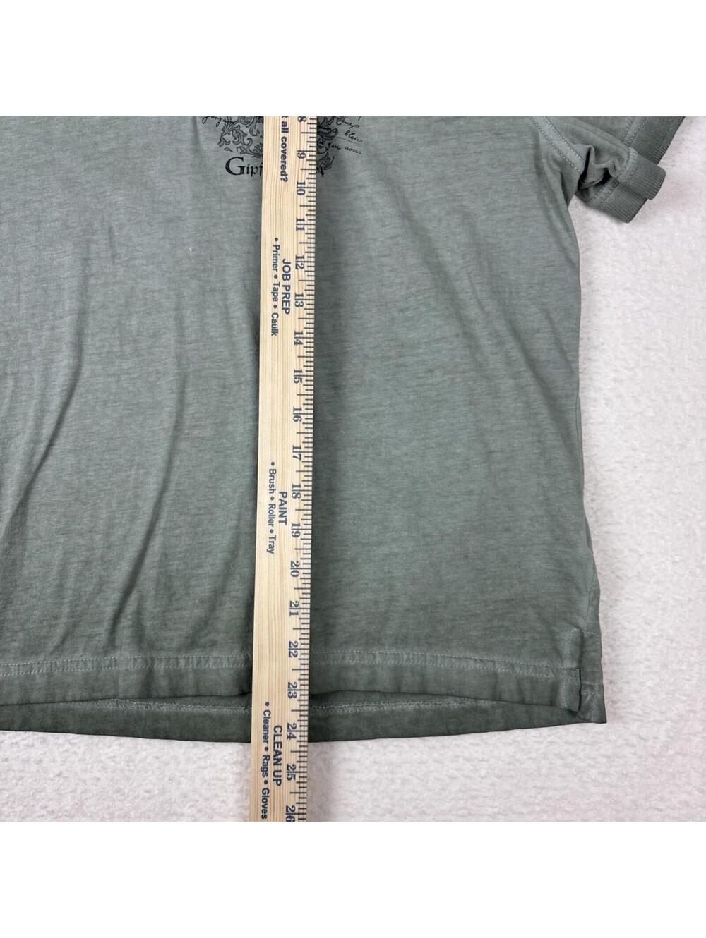 Vintage Y2K Gipfelsturmer Faded Green Polo German Script XXL Boxy Cropped - Picture 5 of 8